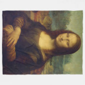 Couverture Polaire Mona Lisa By Leonardo Da Vinci (Devant (Horizontal))