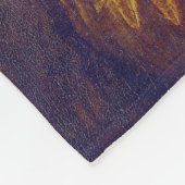 Couverture Polaire Mona Lisa et Van Gogh (Coin)