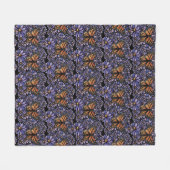 Couverture Polaire Monarch Butterfly                                  (Devant (Horizontal))
