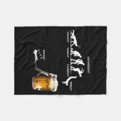 Couverture Polaire Monday Tuesday Thursday Friday Saturday Sunday Bee (Devant (Horizontal))