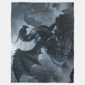 Couverture Polaire Monde des dragons – Le royaume de feu et de magie (Devant)