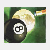 Couverture Polaire Monde en boule de cue (Devant (Horizontal))