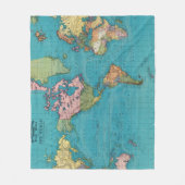 Couverture Polaire Monde, la projection de Mercator (Devant)