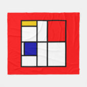 Couverture Polaire Mondrian 3 (Devant (Horizontal))