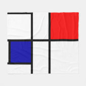 Couverture Polaire Mondrian 3 (Devant (Horizontal))