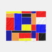 Couverture Polaire Mondrian n° 48 (Devant (Horizontal))