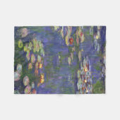 Couverture Polaire Monet Water Lilies Chef-d'oeuvre Peinture (Devant (Horizontal))