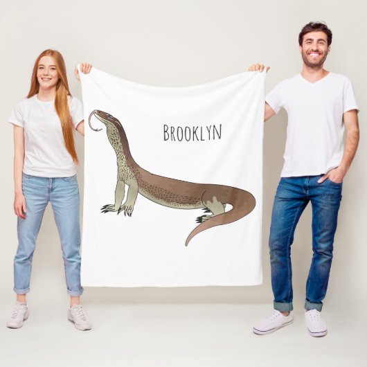 Couverture Polaire Monitor lizard (En situation)