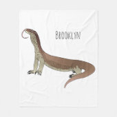 Couverture Polaire Monitor lizard (Devant)