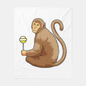 Couverture Polaire Monkey with Lollipop (Devant)