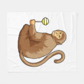 Couverture Polaire Monkey with Lollipop (Devant (Horizontal))