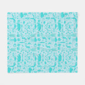 Couverture Polaire Monnaie Chouette ours Renard Renard Woodland Créat (Devant (Horizontal))