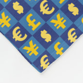 Couverture Polaire Monnaies monétaires internationales signes motif (Coin)