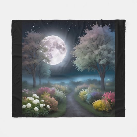 Couverture Polaire Monnlight Midnight 1 (Devant (Horizontal))
