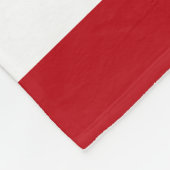 Couverture Polaire Monogram design (Coin)
