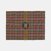 Couverture Polaire Monogram MacPherson Tartan (Devant (Horizontal))