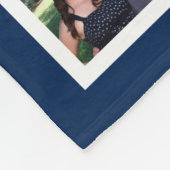 Couverture Polaire Monogramme de cadre de carré de mosaïque de (Coin)