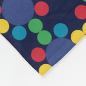 Couverture Polaire Monogramme de la famille des petits-enfants de Gra (Coin)