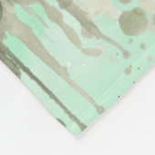 Couverture Polaire Monogramme de la jungle de chimpanzé de gorille pe (Coin)