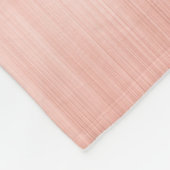 Couverture Polaire Monogramme de Parties scintillant d'argent en méta (Coin)