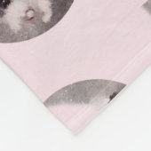 Couverture Polaire Monogramme Dreamsical Lune Phases Cadeaux (Coin)