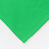 Couverture Polaire Monogramme initial du cadre à clé verte Emerald gr (Coin)