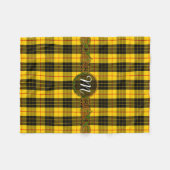 Couverture Polaire Monogramme MacLeod Tartan (Devant (Horizontal))