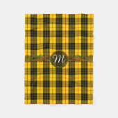 Couverture Polaire Monogramme MacLeod Tartan (Devant)
