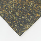 Couverture Polaire Monogramme moderne Elegant Gold Touch (Coin)