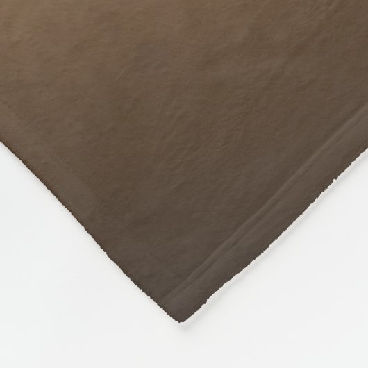 Couverture Polaire Monogramme plaqué de buffle de cerf rustique (Coin)