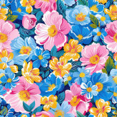 Couverture Polaire Monogramme rose chaude aquarelle preppy fleurs cad