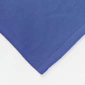 Couverture Polaire Monogramme Sapphire Blue Ruby Red Valentine Photo (Coin)