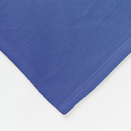 Couverture Polaire Monogramme Sapphire Blue Ruby Red Valentine Photo (Coin)