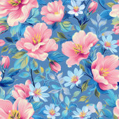 Couverture Polaire monogramme tendance pastel bleu et rose