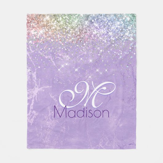 Couverture Polaire Monographie de la parties scintillant mignonne iri (Devant)