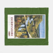 Couverture Polaire Monsal Dale, train et viaduc British Rail (Devant (Horizontal))