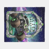 Couverture Polaire Monster Jam Invasion Alien (Devant (Horizontal))