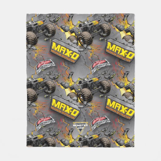 Couverture Polaire Monster Jam Max-D (Devant)