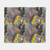 Couverture Polaire Monster Jam Max-D (Devant (Horizontal))