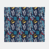Couverture Polaire Monster Jam Mégalodon (Devant (Horizontal))