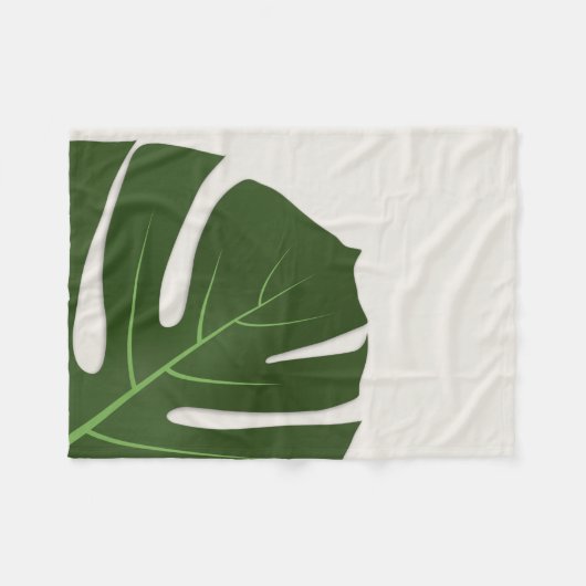 Couverture Polaire Monstera (Devant (Horizontal))