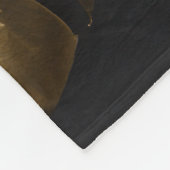 Couverture Polaire Monstère d'or : Composition artistique luxueuse (Coin)