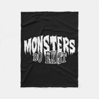 Couverture Polaire Monsters Do Exist Horror 