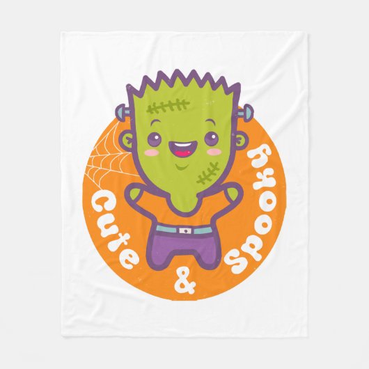 Couverture Polaire monstre frankenstein (Devant)