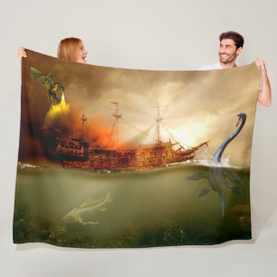 COUVERTURE POLAIRE MONSTRES MARINS