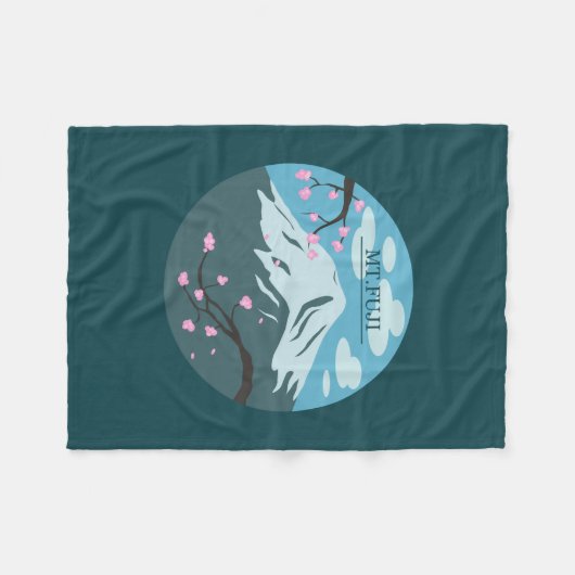 Couverture Polaire Mont Fuji (Devant (Horizontal))