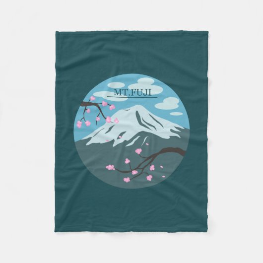 Couverture Polaire Mont Fuji (Devant)