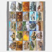 COUVERTURE POLAIRE "MONTAGE" DE L'ARMÉE DE COMBAT AMÉRICAINE (Devant)