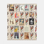 Couverture Polaire Montage de Russe de ballet (Devant)