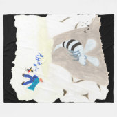 Couverture Polaire Montagne des déchets de glace (Devant (Horizontal))